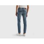 Slim Fit Jeans von United Colors of Benetton, in der Farbe Blau, aus Polyester, andere Perspektive, Vorschaubild