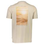 T-Shirt von lindbergh, in der Farbe Beige, aus Baumwolle, andere Perspektive, Vorschaubild