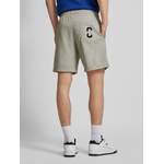 Shorts von Champion, in der Farbe Grau, aus Polyester, andere Perspektive, Vorschaubild