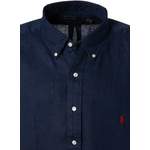 Herrenhemd von Polo Ralph Lauren, in der Farbe Blau, aus Leinen, andere Perspektive, Vorschaubild