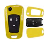 Schlüsseltasche von mt-key, in der Farbe Gelb, aus Kunststoff, andere Perspektive, Vorschaubild