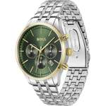 Herren-Armbanduhr von BOSS WATCHES, in der Farbe Grün, aus Edelstahl, andere Perspektive, Vorschaubild