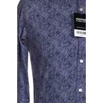 Herrenhemd von Knowledge Cotton Apparel, in der Farbe Blau, aus Baumwolle, andere Perspektive, Vorschaubild