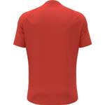 T-Shirt von Odlo, in der Farbe Rot, aus Polyester, andere Perspektive, Vorschaubild