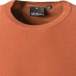 T-Shirt von OSCAR JACOBSON, in der Farbe Orange, aus Baumwolle, andere Perspektive, Vorschaubild