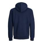 Sweatjacke von jack & jones, in der Farbe Blau, aus Polyester, andere Perspektive, Vorschaubild