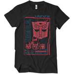 T-Shirt von Transformers, in der Farbe Schwarz, andere Perspektive, Vorschaubild