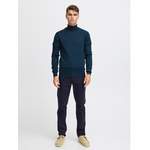 Rollkragenpullover von casual friday, in der Farbe Blau, aus Wolle, andere Perspektive, Vorschaubild