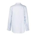 Langarm Shirt von Vince, in der Farbe Weiss, aus Leinen, andere Perspektive, Vorschaubild