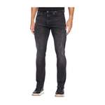 Slim Fit Jeans von Hugo Boss, in der Farbe Schwarz, aus Stoff, andere Perspektive, Vorschaubild