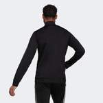 Herren-Sportjacke von Adidas Sportswear, in der Farbe Schwarz, aus Recyceltes, andere Perspektive, Vorschaubild