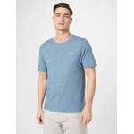 T-Shirt von Blend, in der Farbe Blau, aus Polyester, andere Perspektive, Vorschaubild