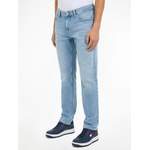 Straight Leg Jeans, in der Farbe Blau, aus Baumwolle, andere Perspektive, Vorschaubild