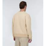 Sweatshirt von Jil Sander, in der Farbe Weiss, aus Cashmere, andere Perspektive, Vorschaubild