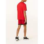 T-Shirt von Nike, in der Farbe Rot, aus Baumwolle, andere Perspektive, Vorschaubild