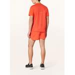 Sportshorts von ASICS, in der Farbe Rot, aus Polyester, andere Perspektive, Vorschaubild