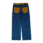 Herren-Jeans von Wales Bonner, in der Farbe Blau, andere Perspektive, Vorschaubild