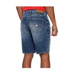 Jeans Shorts von Guess, in der Farbe Blau, aus Stoff, andere Perspektive, Vorschaubild