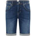 Jeans Shorts von mustang, in der Farbe Blau, aus Baumwolle, andere Perspektive, Vorschaubild