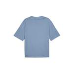 T-Shirt von Puma, in der Farbe Blau, aus Baumwolle, andere Perspektive, Vorschaubild