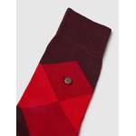 Socke von Burlington, in der Farbe Rot, aus Baumwolle, andere Perspektive, Vorschaubild