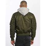 Herrenjacke von ALPHA INDUSTRIES, in der Farbe Grün, andere Perspektive, Vorschaubild