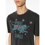 T-Shirt von Just Cavalli, in der Farbe Schwarz, aus Stoff, andere Perspektive, Vorschaubild