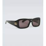 Herren-Sonnenbrille von Gucci, in der Farbe Schwarz, andere Perspektive, Vorschaubild