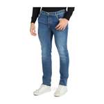 Slim Fit Jeans von Hand Picked, in der Farbe Blau, aus Baumwolle, andere Perspektive, Vorschaubild