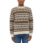 Herren-Pullover von mustang, in der Farbe Beige, andere Perspektive, Vorschaubild