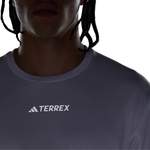 Funktionsshirt von adidas Terrex, in der Farbe Weiss, aus Polyester, andere Perspektive, Vorschaubild