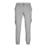 Cargohose von jack & jones, in der Farbe Grau, aus Webstoff, andere Perspektive, Vorschaubild