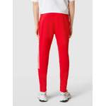 Herren-Sporthosen von ADIDAS SPORTSWEAR, in der Farbe Rot, aus Polyester, andere Perspektive, Vorschaubild