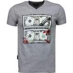 T-Shirt von Local Fanatic, in der Farbe Grau, aus Polyester, Vorschaubild