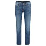 Slim Fit Jeans von BALDESSARINI, in der Farbe Blau, aus Baumwolle, Vorschaubild