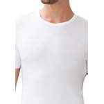 T-Shirt von Zimmerli, in der Farbe Weiss, aus Viskose, andere Perspektive, Vorschaubild