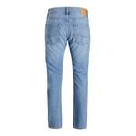 Slim Fit Jeans von Jack & Jones Plus, in der Farbe Blau, andere Perspektive, Vorschaubild