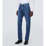 Straight Leg Jeans von Versace, in der Farbe Blau, andere Perspektive, Vorschaubild