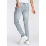 Slim Fit Jeans von Ajc, in der Farbe Blau, andere Perspektive, Vorschaubild