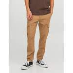 Cargohose von jack & jones, in der Farbe Orange, aus Webstoff, andere Perspektive, Vorschaubild