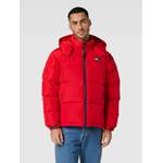 Steppjacke von Tommy Jeans, in der Farbe Rot, aus Polyester, andere Perspektive, Vorschaubild