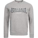 Sweatshirt von Lonsdale, in der Farbe Grau, andere Perspektive, Vorschaubild