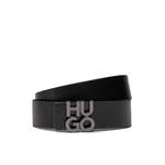 Ledergürtel von HUGO, in der Farbe Schwarz, Vorschaubild