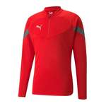 Fleecepullover von Puma, in der Farbe Rot, aus Polyester, andere Perspektive, Vorschaubild