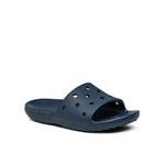 Zehentrenner von Crocs, in der Farbe Blau, aus Gummi, andere Perspektive, Vorschaubild