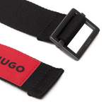 Herren-Gürtel von HUGO, in der Farbe Schwarz, andere Perspektive, Vorschaubild