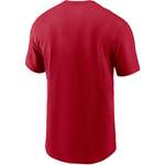 T-Shirt von Nike, in der Farbe Rot, aus Naturfaser, andere Perspektive, Vorschaubild