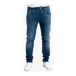 Slim Fit Jeans von Don The Fuller, in der Farbe Blau, aus Denim, andere Perspektive, Vorschaubild