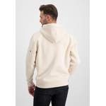 Kapuzenpullover von alpha industries, in der Farbe Weiss, aus Polyester, andere Perspektive, Vorschaubild