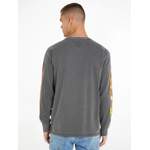 Langarm Shirt von Tommy Jeans, in der Farbe Grau, andere Perspektive, Vorschaubild